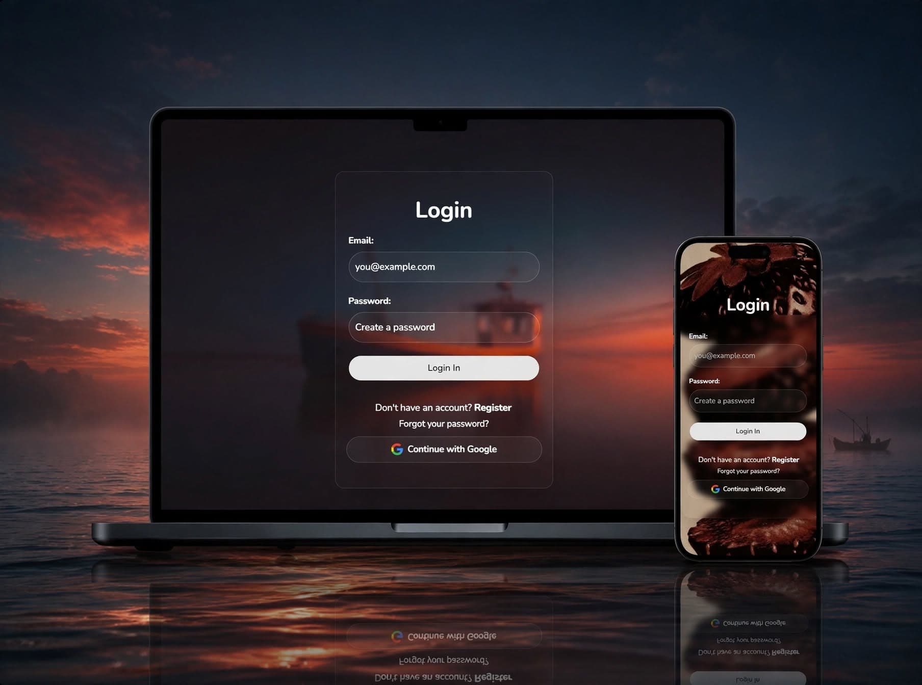 Xone Auth - Full-Stack project preview